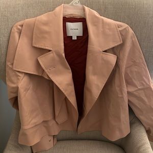 Cuyana Short Trench Coat